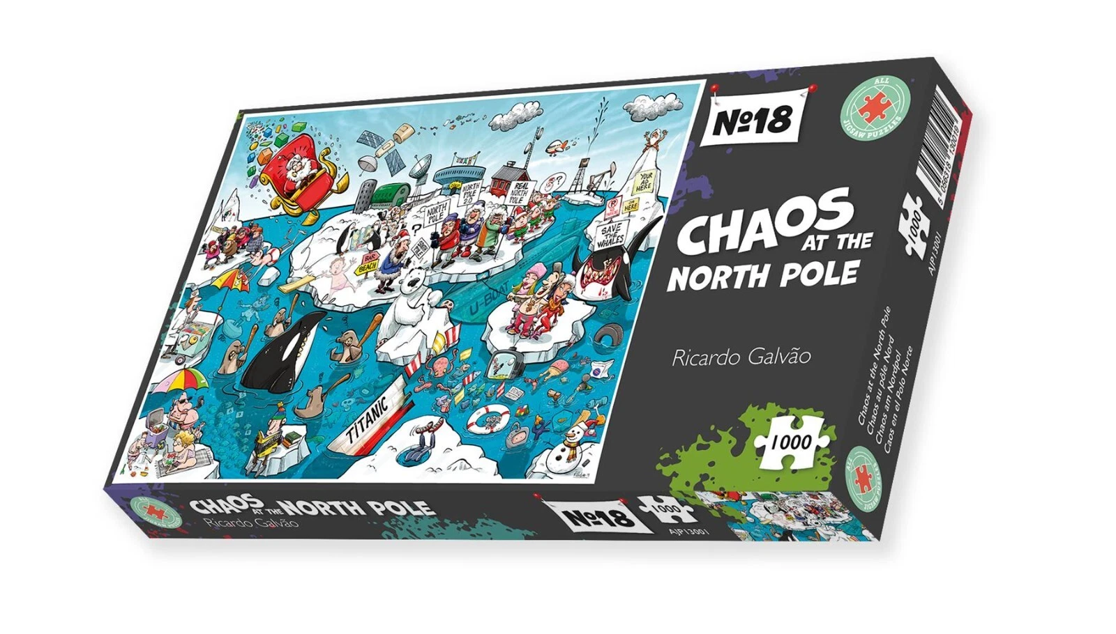 Chaos at the North Pole with Santa Claus